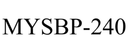 MYSBP-240 trademark