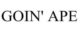 GOIN' APE trademark