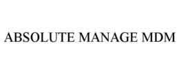 ABSOLUTE MANAGE MDM trademark