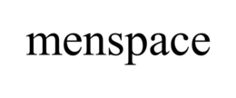 MENSPACE trademark