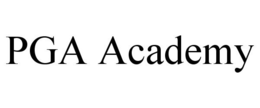 PGA ACADEMY trademark