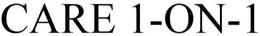 CARE 1-ON-1 trademark