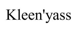 KLEEN'YASS trademark
