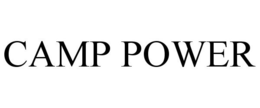 CAMP POWER trademark