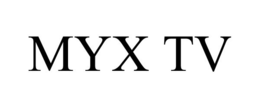 MYX TV trademark