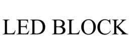 LED BLOCK trademark