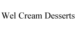 WEL CREAM DESSERTS trademark
