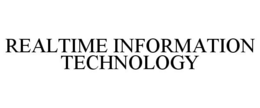REALTIME INFORMATION TECHNOLOGY trademark