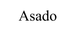 ASADO trademark