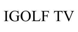 IGOLF TV trademark