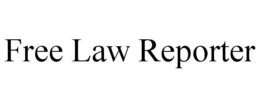 FREE LAW REPORTER trademark