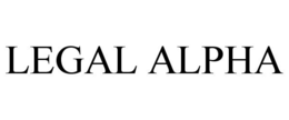 LEGAL ALPHA trademark