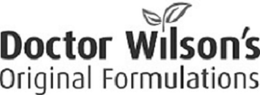 DOCTOR WILSON'S ORIGINAL FORMULATIONS trademark