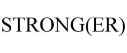 STRONG(ER) trademark