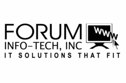 FORUM INFO-TECH, INC IT SOLUTIONS THAT FIT WWW trademark