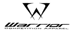 W WARRIOR COMPETITION APPAREL trademark