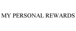 MY PERSONAL REWARDS trademark