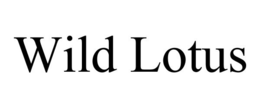 WILD LOTUS trademark