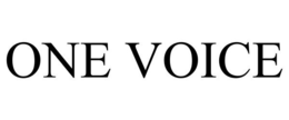 ONE VOICE trademark