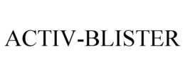 ACTIV-BLISTER trademark