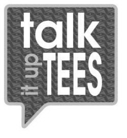 TALK IT UP TEES trademark