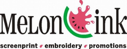 MELON INK SCREENPRINT EMBROIDERY PROMOTIONS trademark