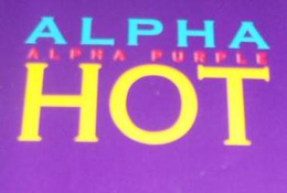 ALPHA ALPHA PURPLE HOT trademark