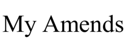 MY AMENDS trademark