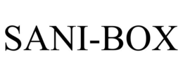 SANI-BOX trademark