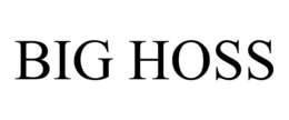 BIG HOSS trademark