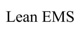LEAN EMS trademark