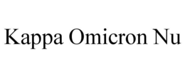 KAPPA OMICRON NU trademark