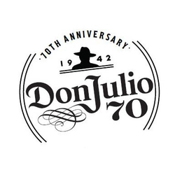 DON JULIO 70 1942 70TH ANNIVERSARY trademark