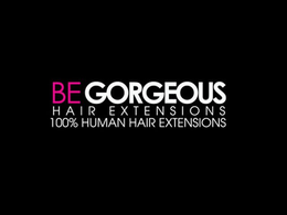 BE GORGEOUS HAIR EXTENSIONS 100% HUMAN HAIR EXTENSIONS trademark