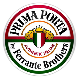 PRIMA PORTA AUTHENTIC ITALIAN BY FERRANTE BROTHERS trademark