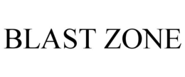 BLAST ZONE trademark