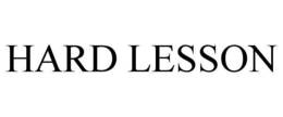 HARD LESSON trademark