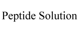 PEPTIDE SOLUTION trademark