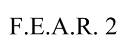 F.E.A.R. 2 trademark
