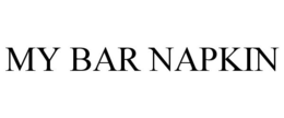 MY BAR NAPKIN trademark