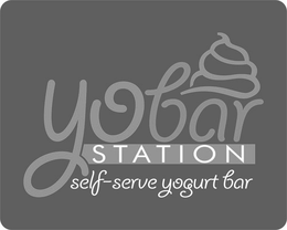 YOBAR STATION SELF-SERVE YOGURT BAR trademark