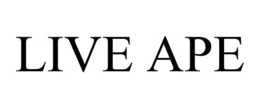 LIVE APE trademark