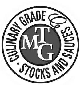 CULINARY GRADE MTG STOCKS AND SAUCES trademark