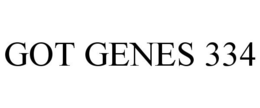 GOT GENES 334 trademark
