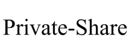 PRIVATE-SHARE trademark