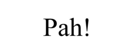 PAH! trademark