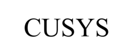 CUSYS trademark