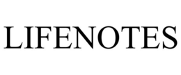 LIFENOTES trademark