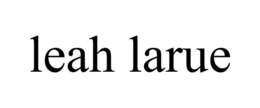 LEAH LARUE trademark