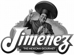 JIMENEZ THE MEXICAN GOURMET trademark